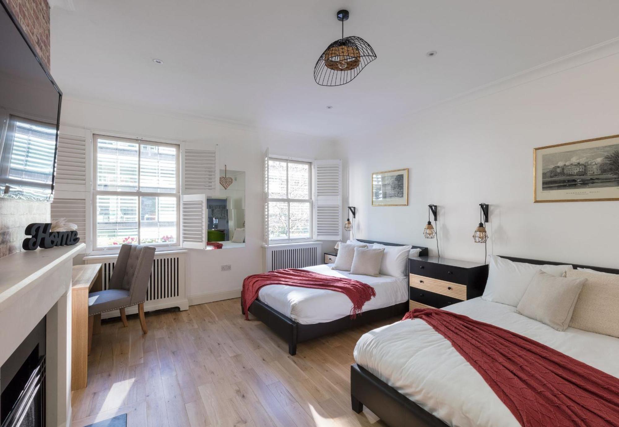 Spacious Quiet 4Bedrooms 6Beds House With Private Garage 5Min Walk To Paddington Station Londres Exterior foto